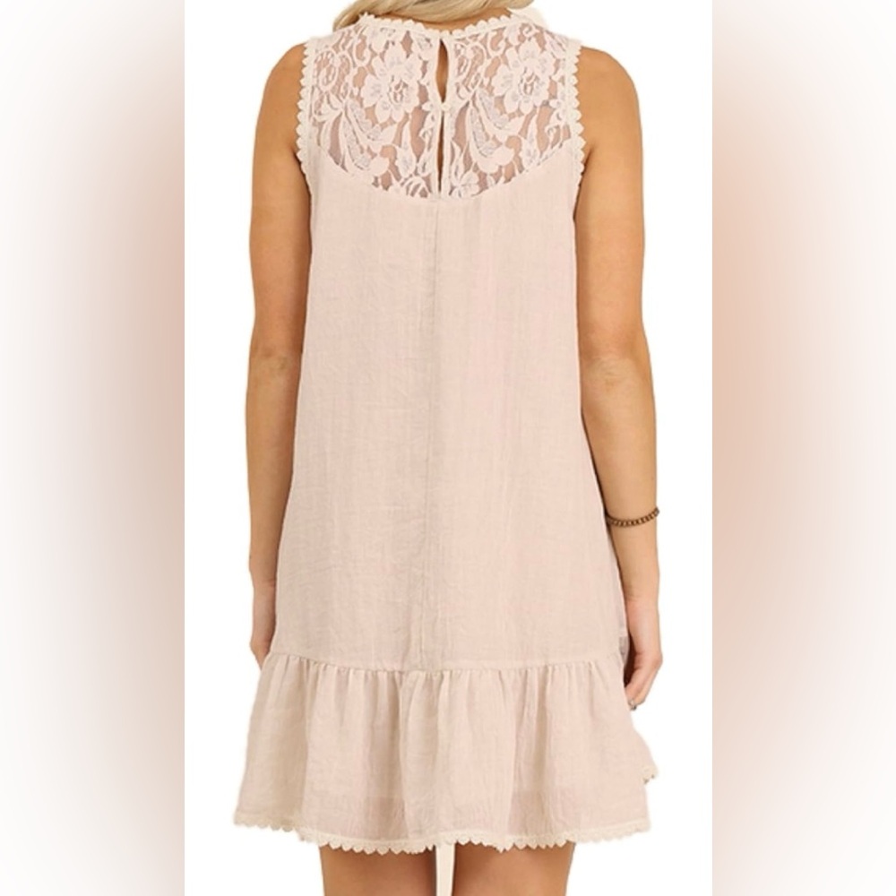 Umgee USA Women's Spring Dress Lace Sleeveless - Picture 3 of 8